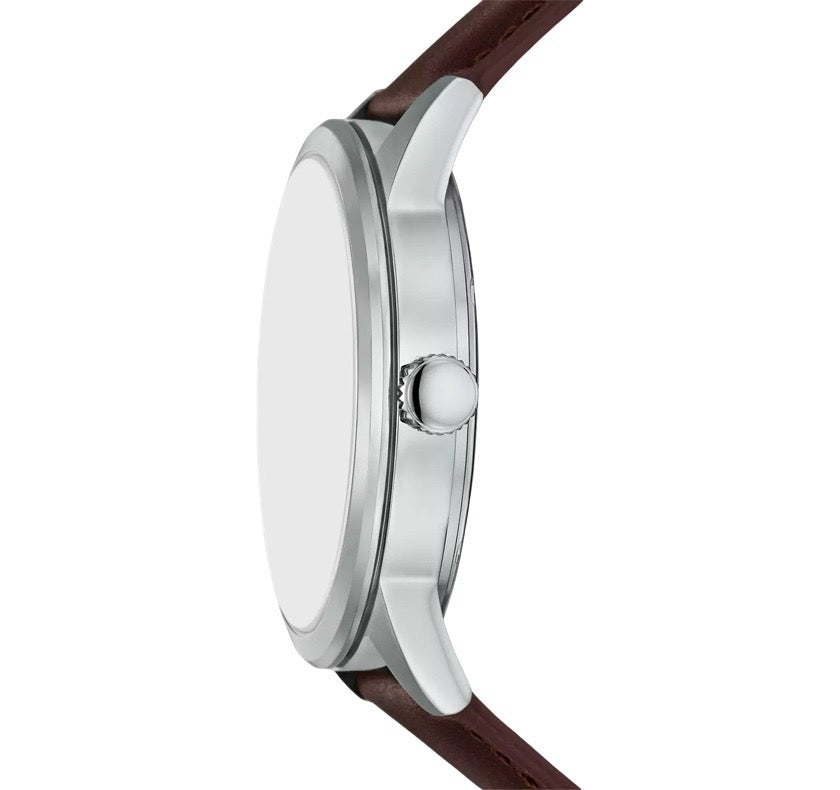 BQM7086 Reloj Fossil Flynn de caballero correa de cuero 48 mm