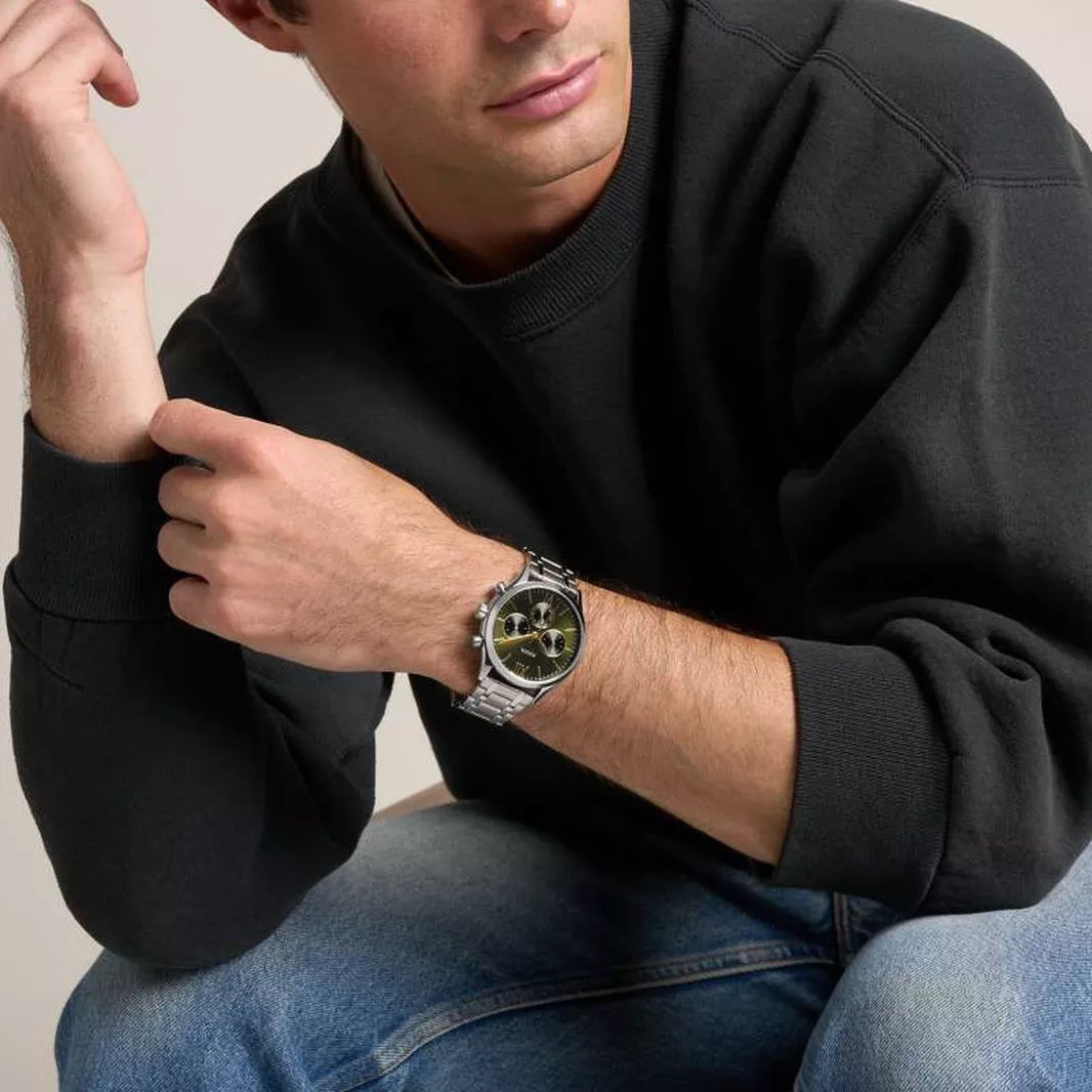 BQM7101 Reloj Fossil Fenmore de hombre pulsera de metal