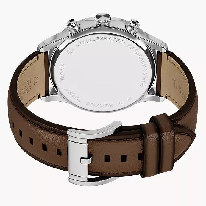 BQM7105 Reloj Fossil Bennett de hombre pulsera de cuero