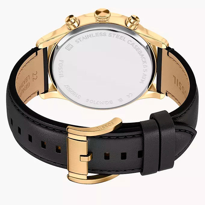 BQM7106 Reloj Fossil Bennet de hombre pulsera de cuero