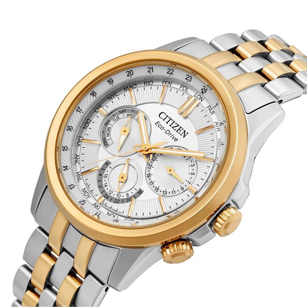 BU2104-55A Citizen Eco-Drive de caballero pulsera de metal