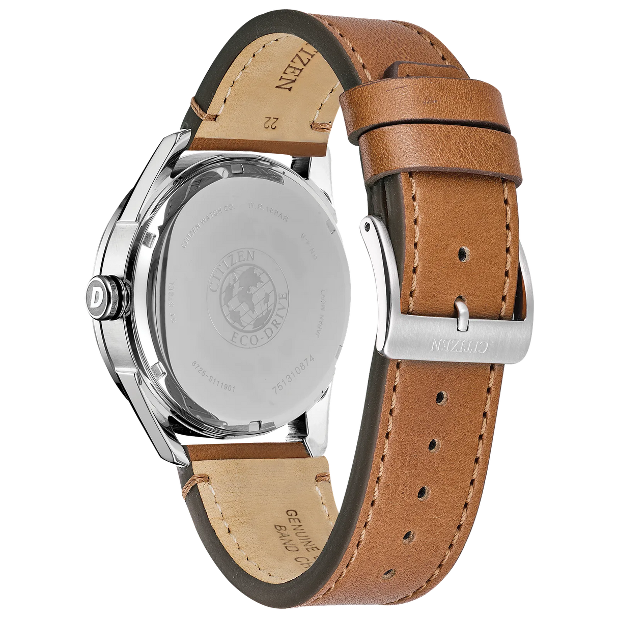 BU4020-01L Reloj Citizen Sport Casual de hombre correa de piel 42 mm Eco-drive