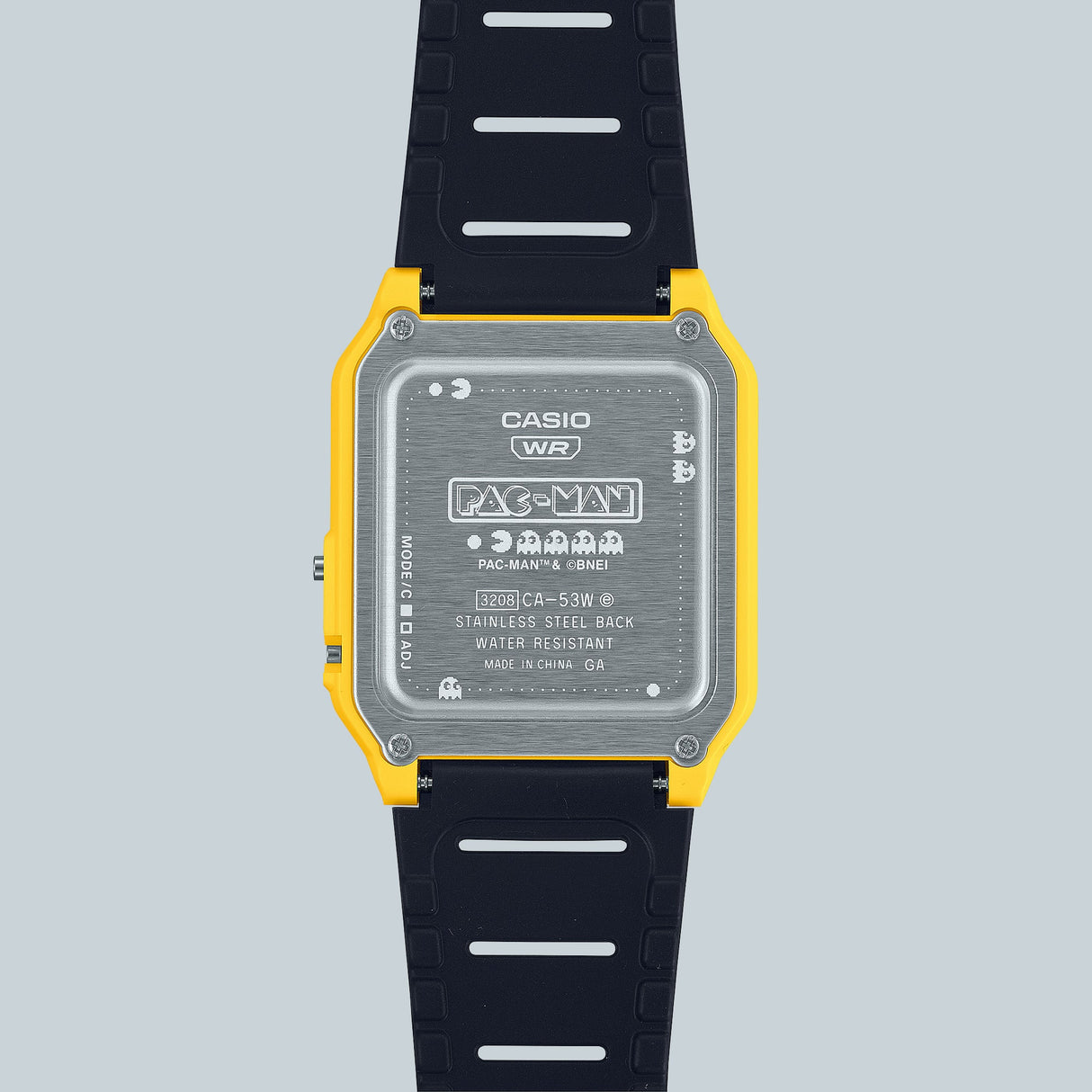 CA-53WPC-1B Casio reloj unisex pulsera de caucho Pac-Man