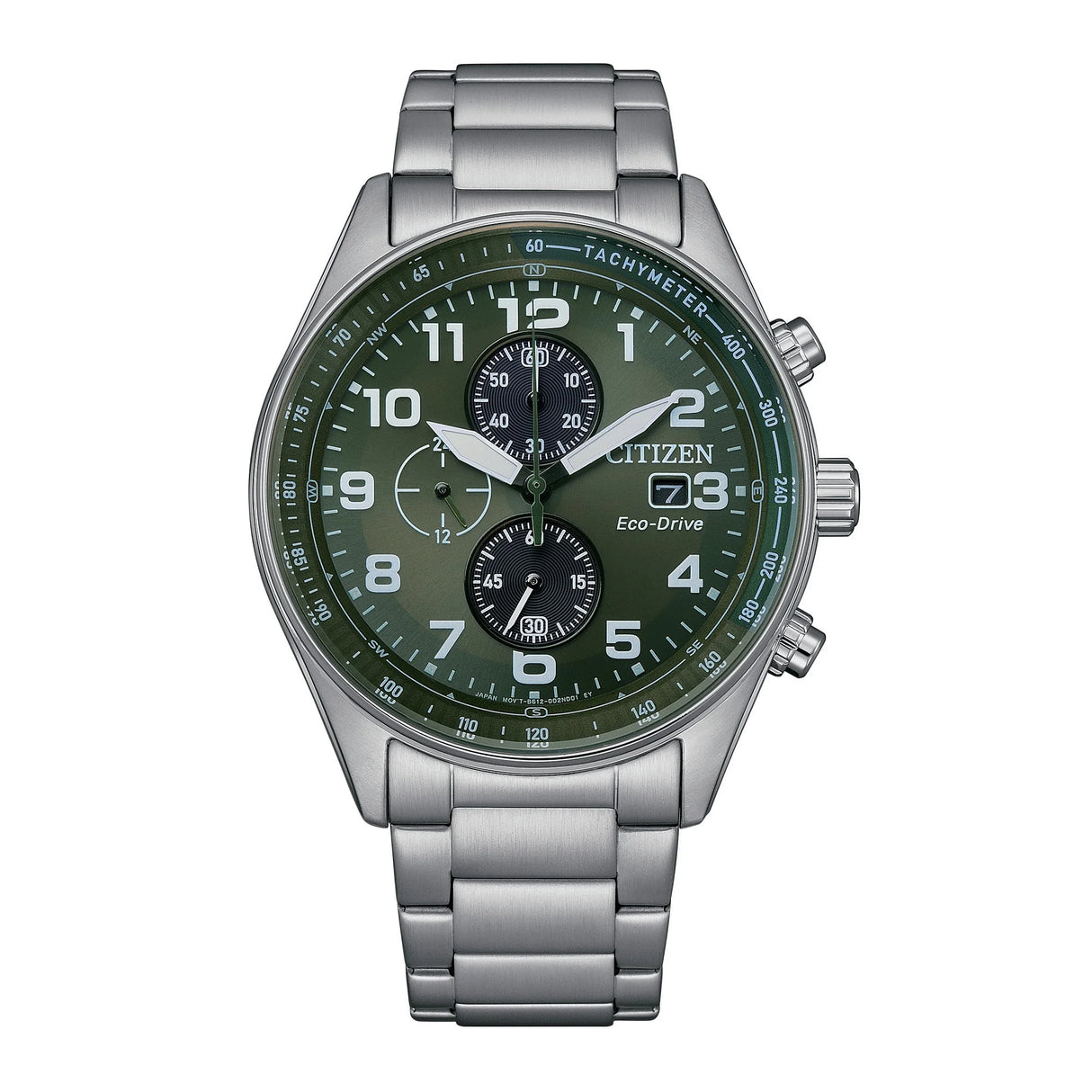 CA0770-56X Citizen Eco-drive para hombre pulsera de acero