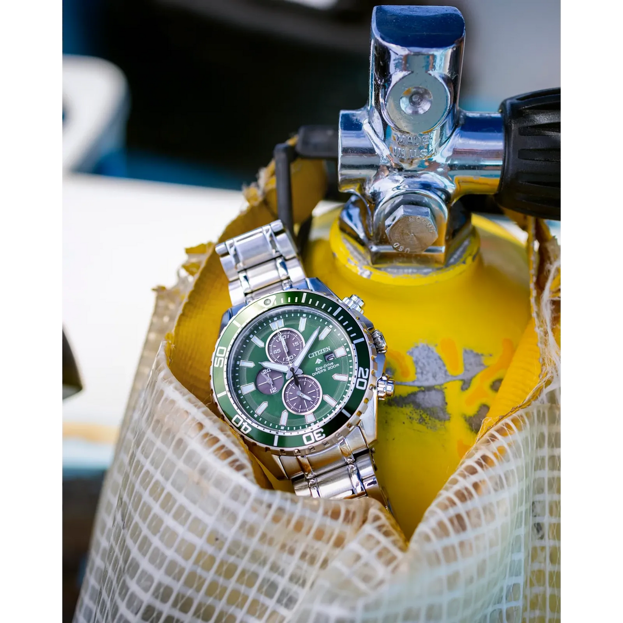 CA0820-50X Reloj Citizen Promaster Dive de hombre pulsera de metal 45 mm Eco-drive