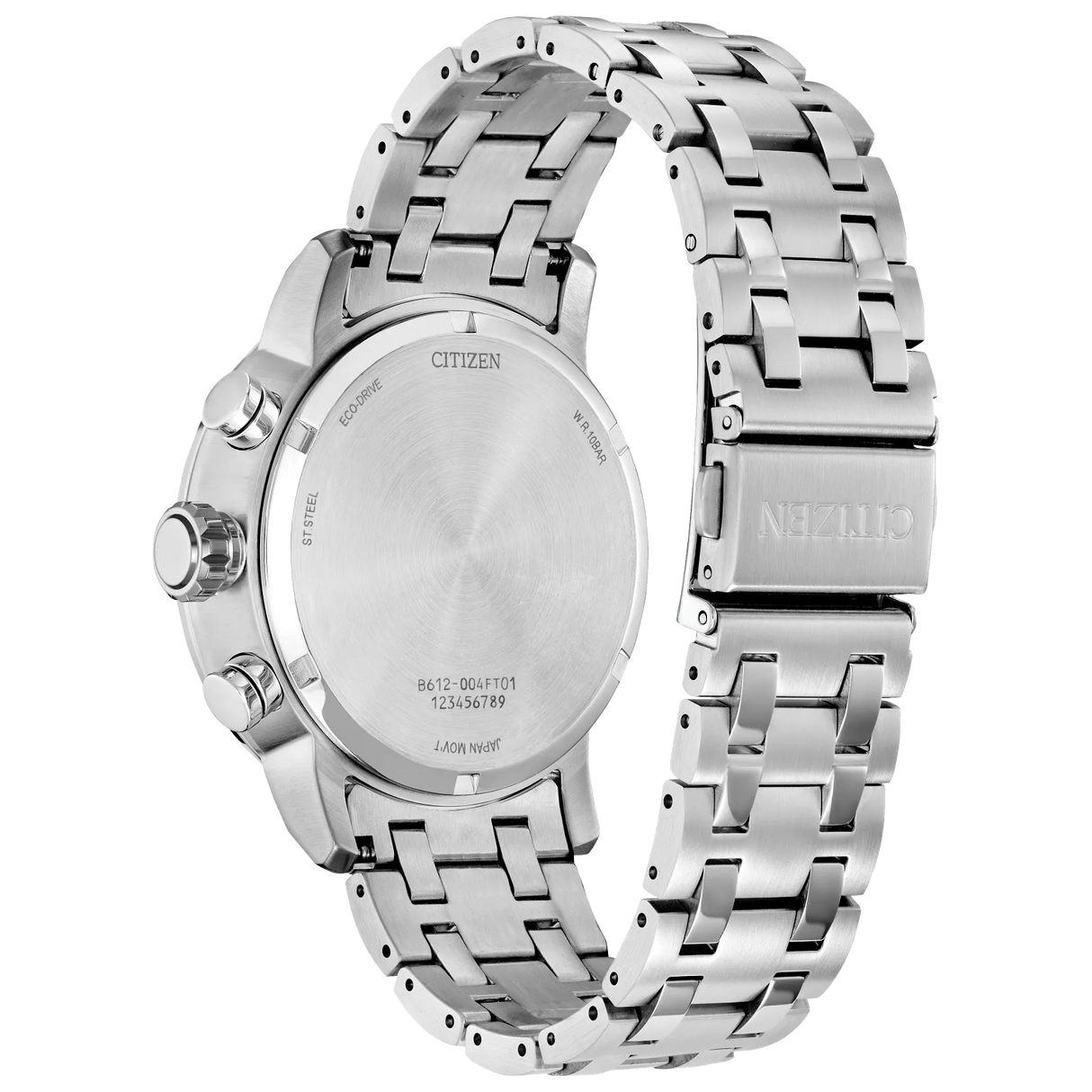 CA0850-59L Reloj Citizen Brycen de hombre pulsera de metal 44mm Eco-drive