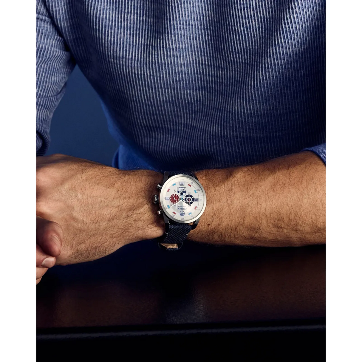 CA4219-03W Citizen R2-D2 de Star Wars pulsera tela Eco-drive