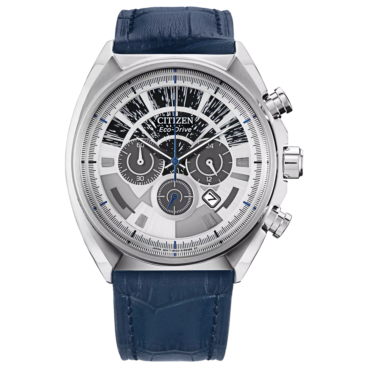 CA4281-00W Citizen Millennium Falcon Star Wars Eco-drive de caballero pulsera de cuero