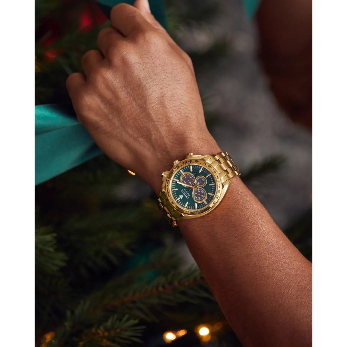CA4542-59X Citizen Eco-drive para hombre pulsera de acero inoxidable