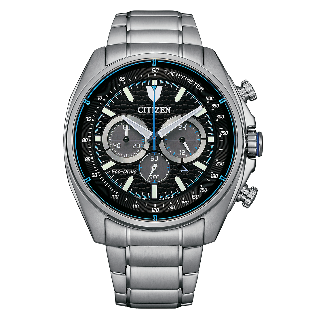 CA4560-81E Citizen Eco-Drive Chronograph de hombre pulsera de metal