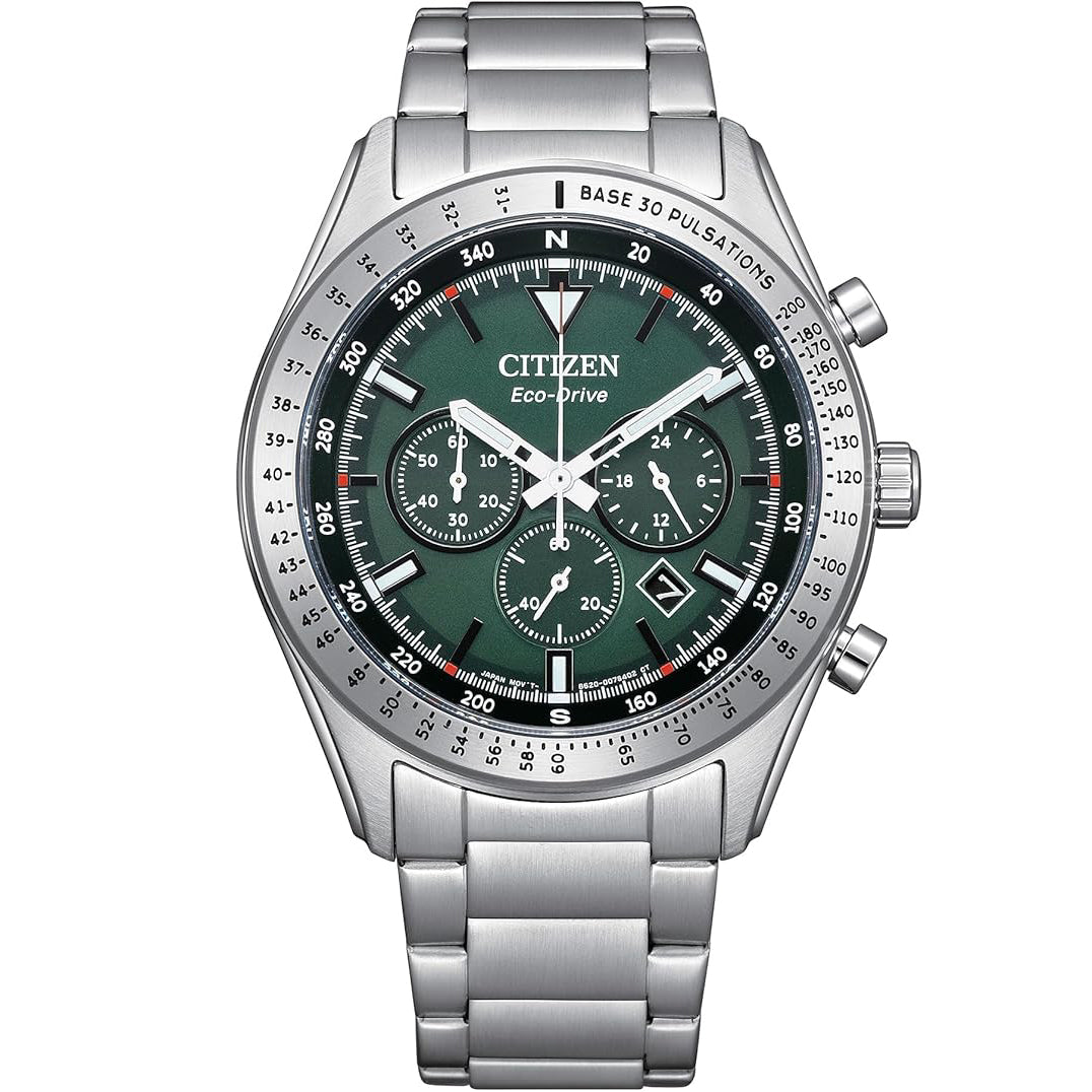 CA4600-89X Citizen Eco-drive para caballero pulsera de acero inoxidable
