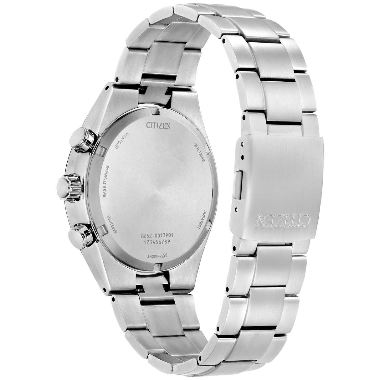 CA7090-52E Citizen Brycen Titanium de caballero pulsera de metal Eco-drive