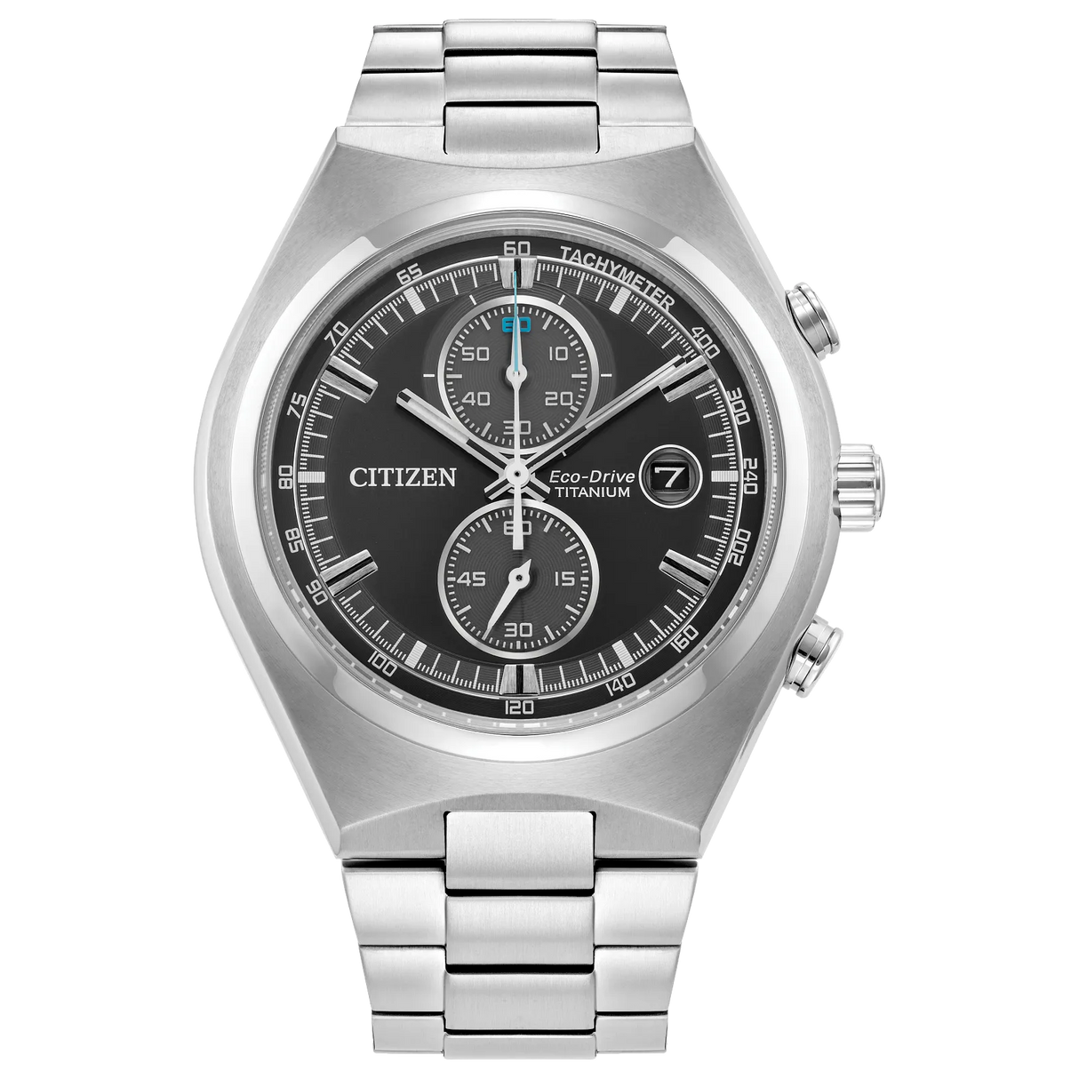CA7090-52E Citizen Brycen Titanium de caballero pulsera de metal Eco-drive