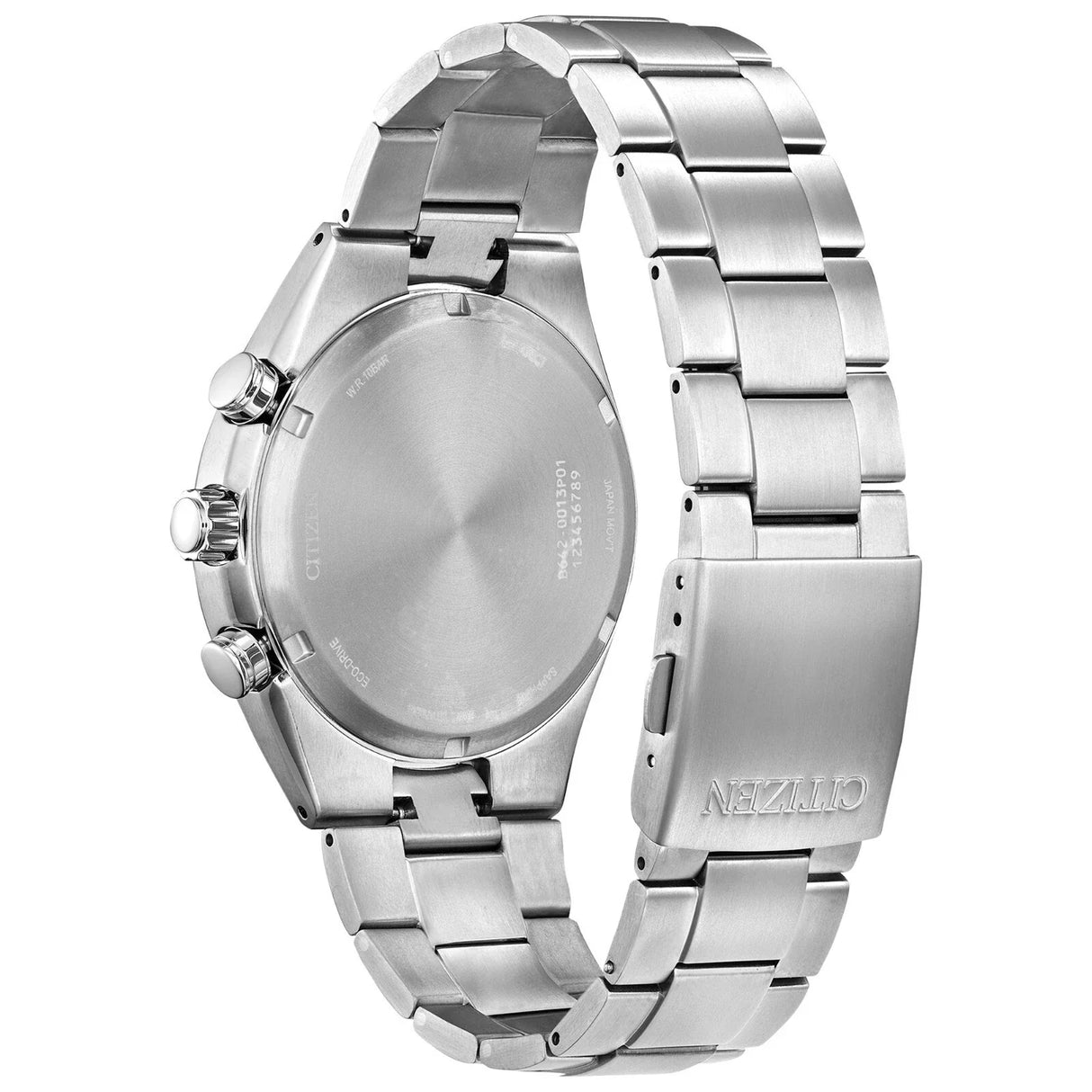 CA7090-52X Reloj Citizen Sport Casual de hombre pulsera de metal 43 mm Eco-drive