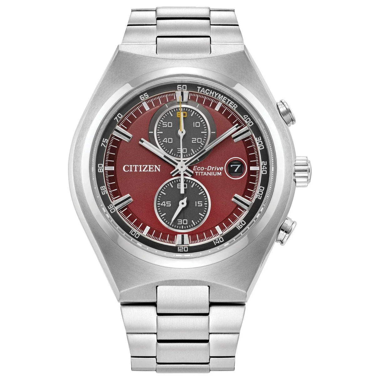 CA7090-52X Reloj Citizen Sport Casual de hombre pulsera de metal 43 mm Eco-drive