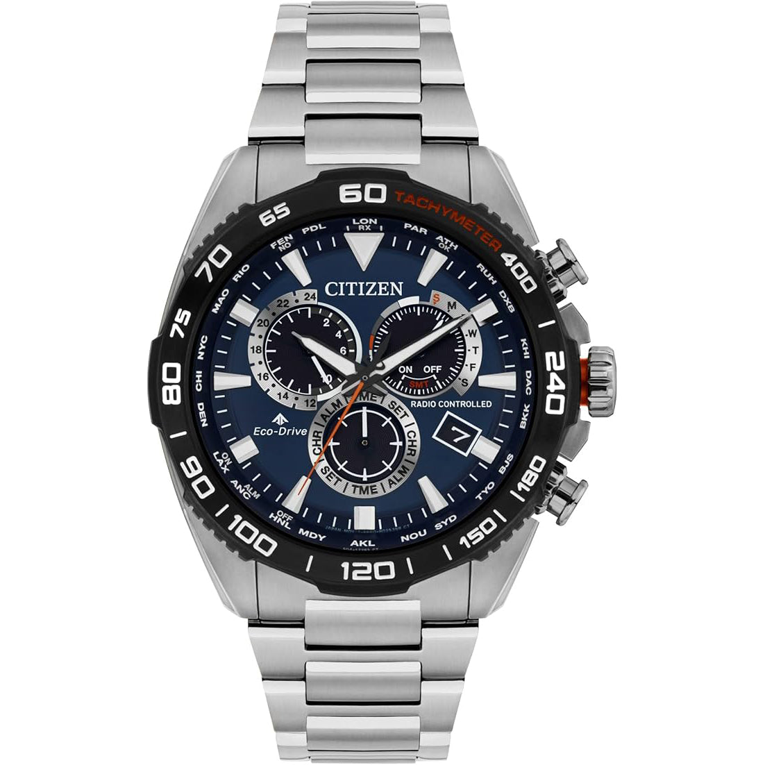 CB5034-58L Reloj Citizen Eco-Drive de caballero pulsera de metal 45mm