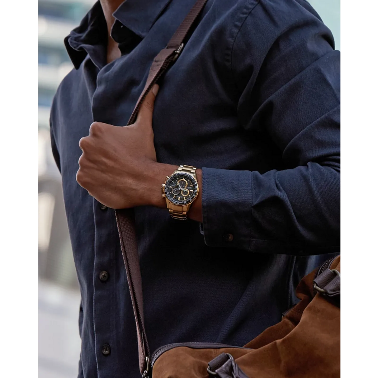 CB5912-50E Reloj Citizen PCAT Eco-drive de hombre banda de metal 43 mm