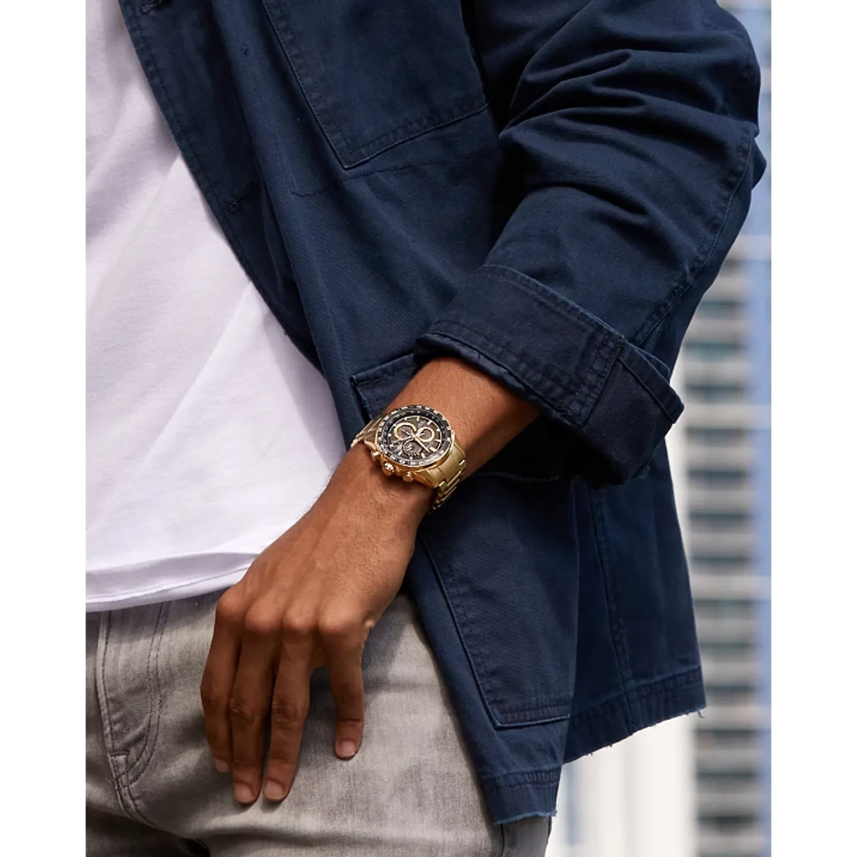 CB5912-50E Reloj Citizen PCAT Eco-drive de hombre banda de metal 43 mm