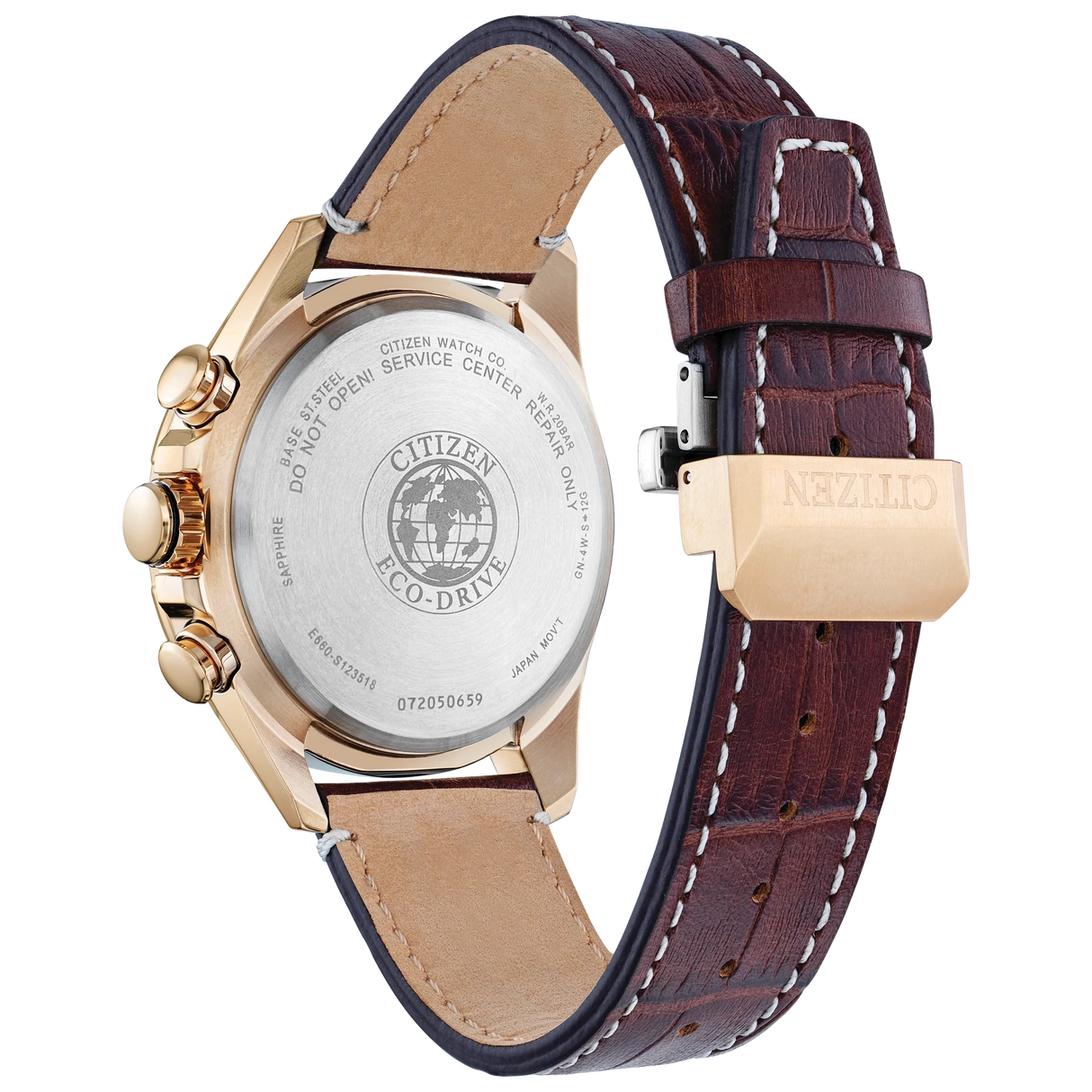 CB5919-00X Reloj Citizen PCAT de caballero pulsera de cuero 43 mm