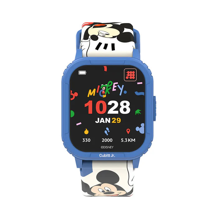 CTJR-DY Reloj Cubitt Disney infantil pulsera de caucho Digital con Bluetooth