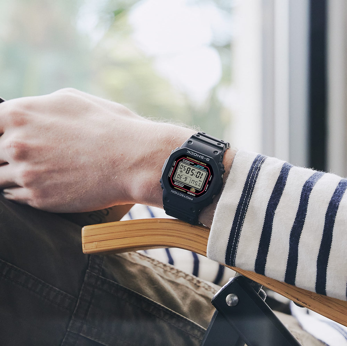 DW-5600RL-1 Reloj G-Shock de caballero pulsera de resina