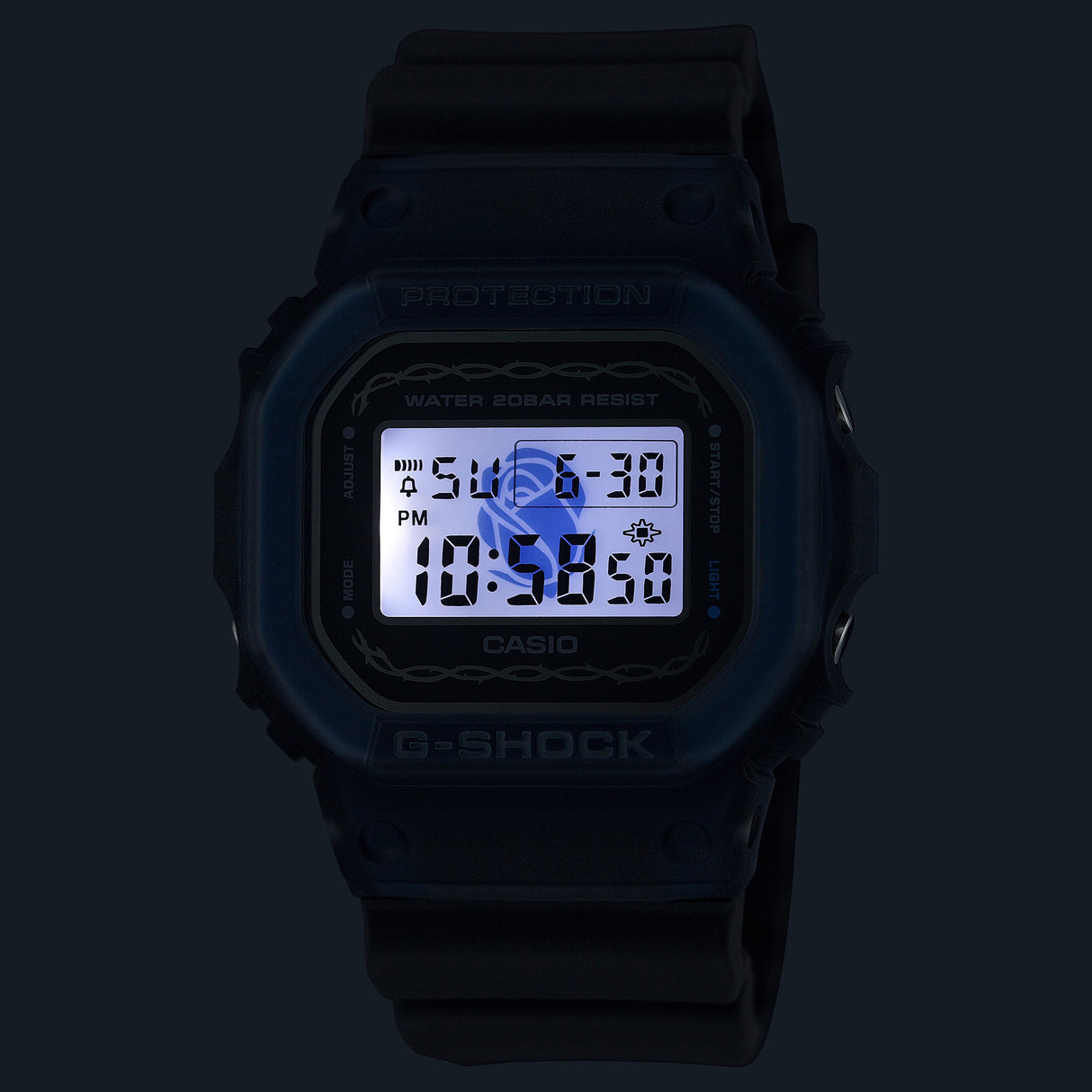 DW-5600RS-8 G-Shock Reloj para caballero pulsera de caucho