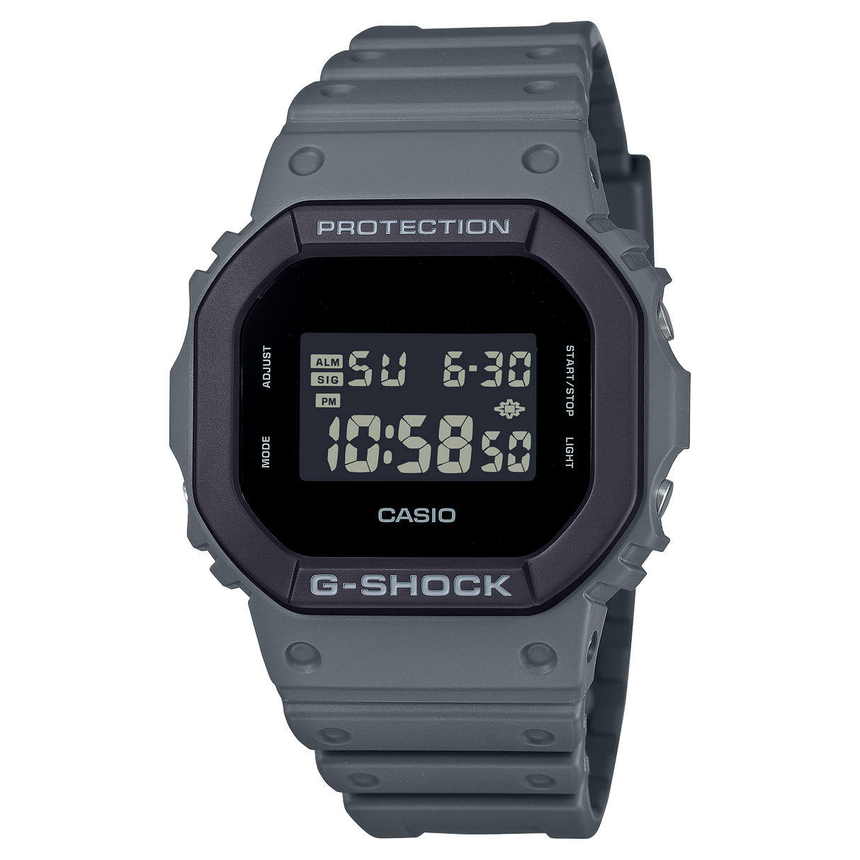DW-5610UU-8 G-Shock reloj para caballero pulsera de caucho