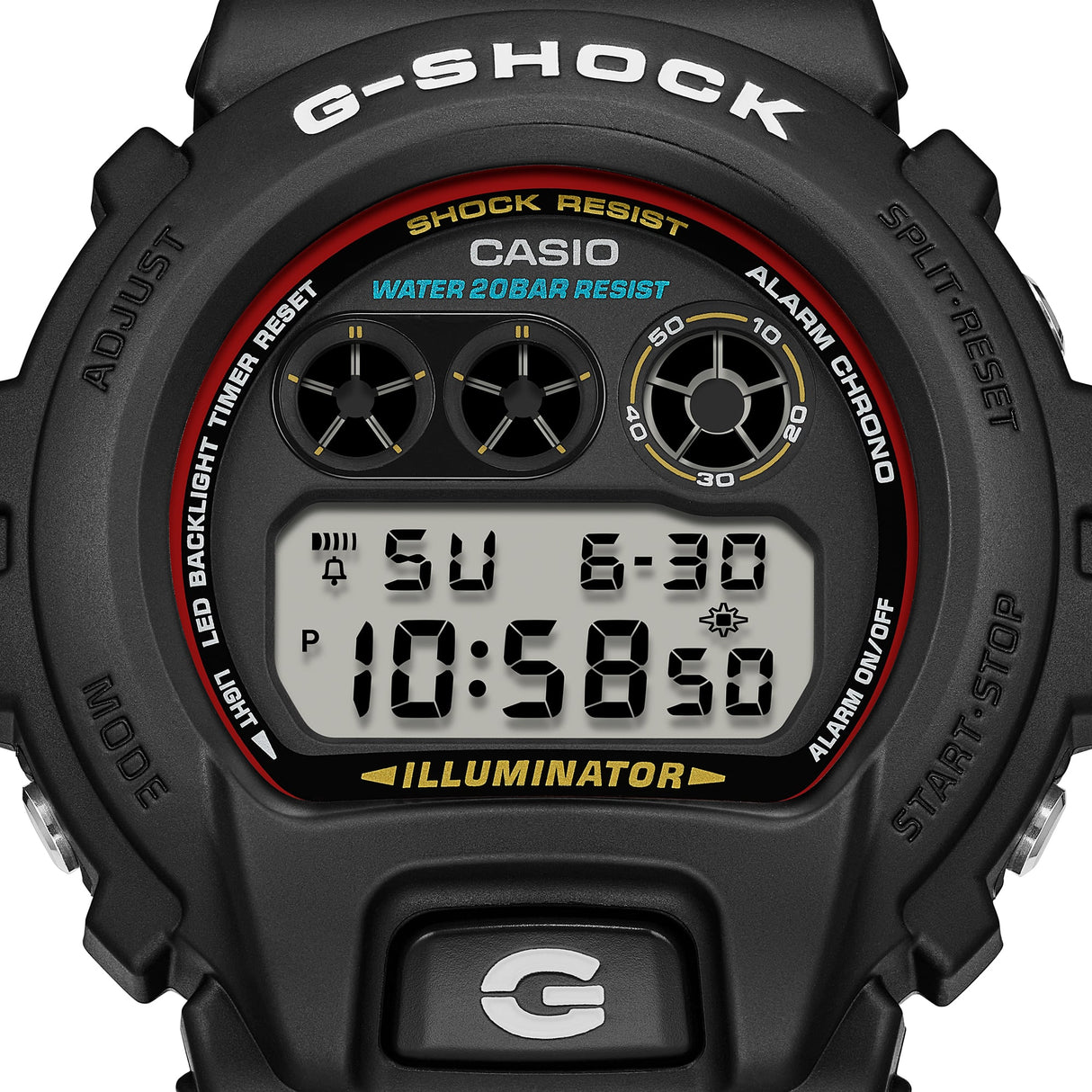 DW-6900RL-1 G-Shock reloj de hombre correa de resina