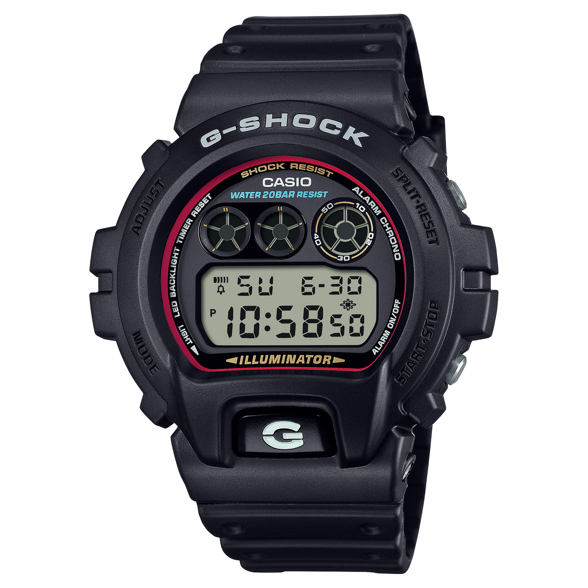 DW-6900RL-1 G-Shock reloj de hombre correa de resina