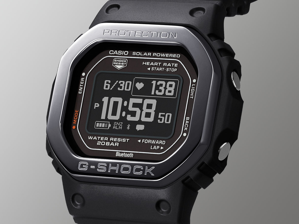 DW-H5600MB-1 Reloj G-Shock Bluetooth de caballero banda de resina