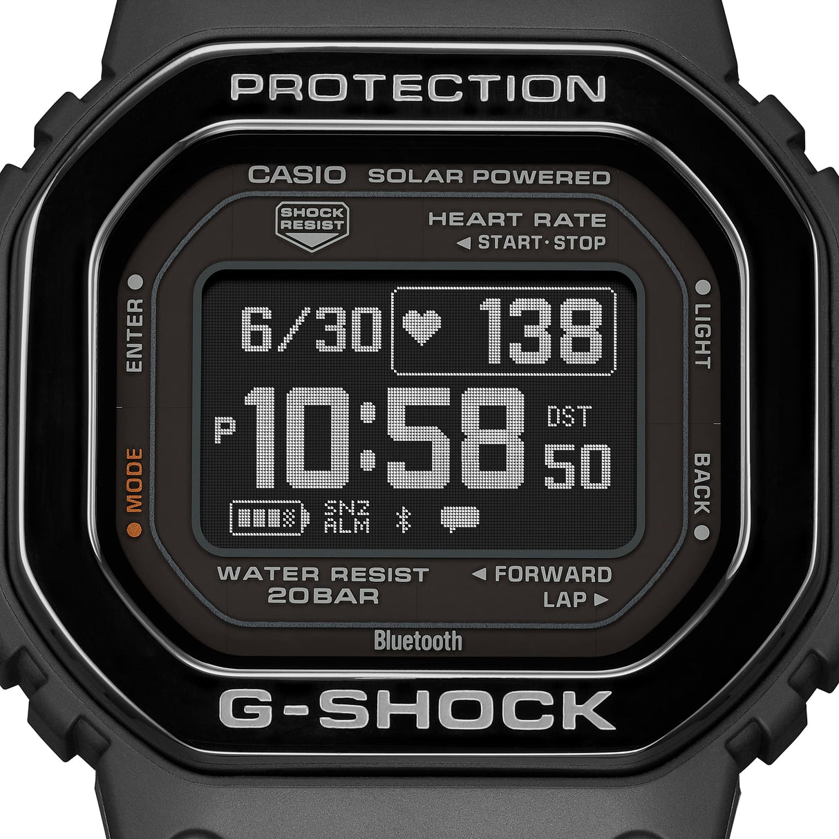 DW-H5600MB-1 Reloj G-Shock Bluetooth de caballero banda de resina