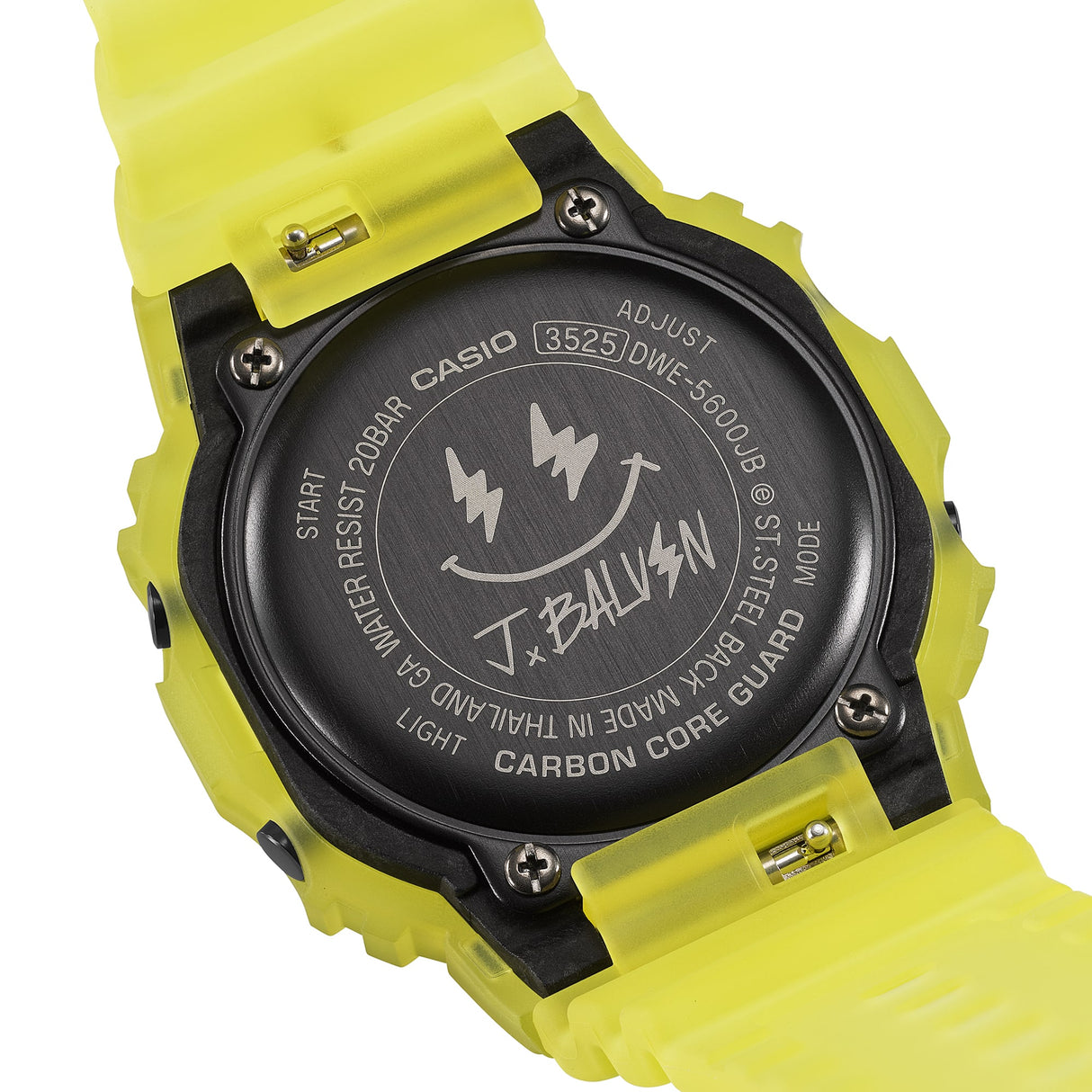 DWE-5600JB-1A9 Reloj Casio J Balvin de unisex correa de resina digital