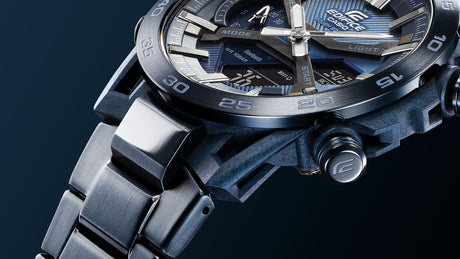 ECB-2000CB-2A Edifice reloj para caballero pulsera de metal con bluetooth