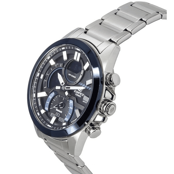 ECB-30DB-1A Reloj Edifice de hombre pulsera de metal 53 mm