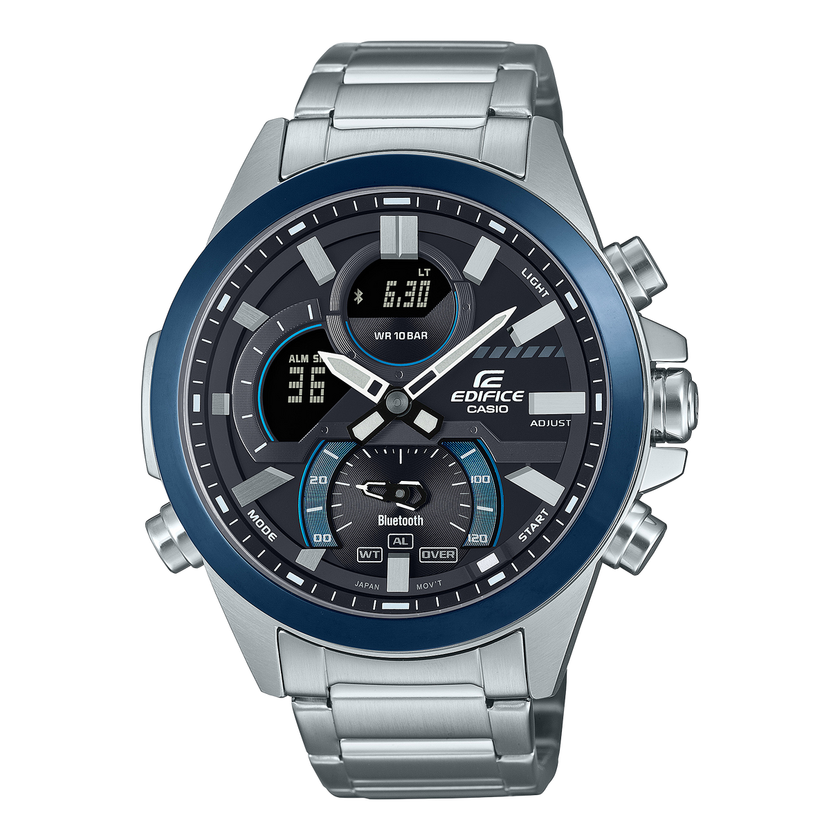 ECB-30DB-1A Reloj Edifice de hombre pulsera de metal 53 mm