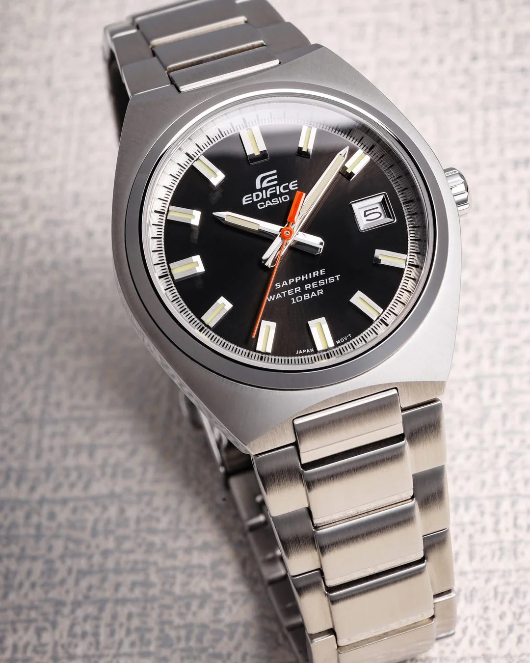 EFB-109D-1AV Reloj Edifice de caballero pulsera de metal cristal zafiro