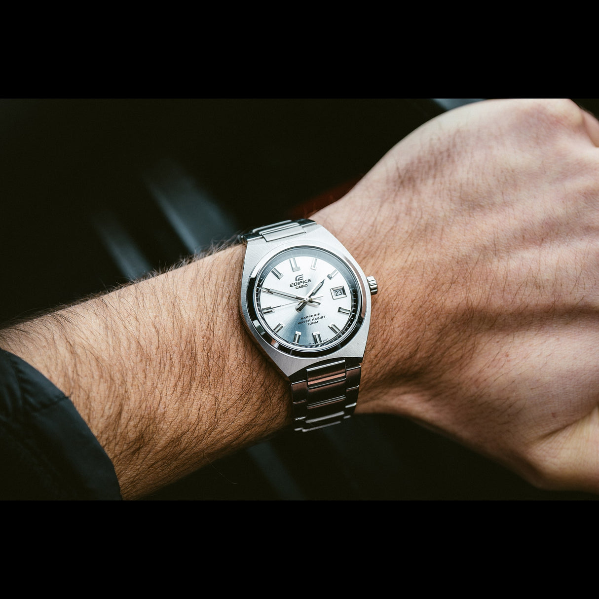 EFB-109D-7AV Reloj Edifice de caballero pulsera de metal cristal zafiro