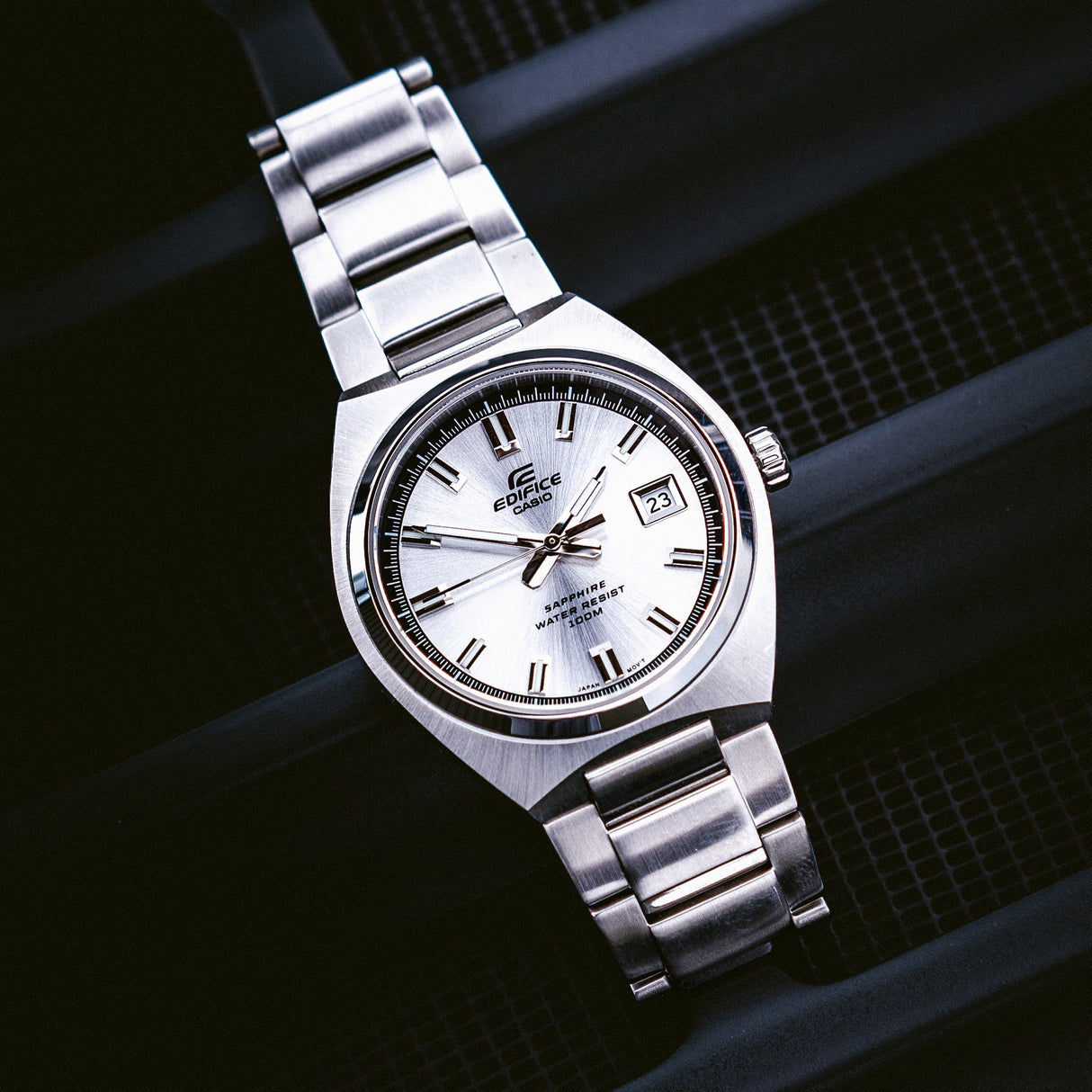 EFB-109D-7AV Reloj Edifice de caballero pulsera de metal cristal zafiro