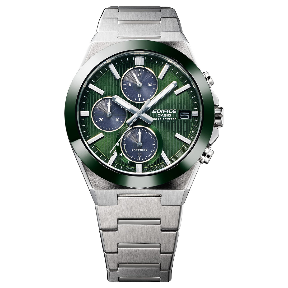 EFS-S650D-3A Reloj Edifice de hombre banda de metal cristal zafiro