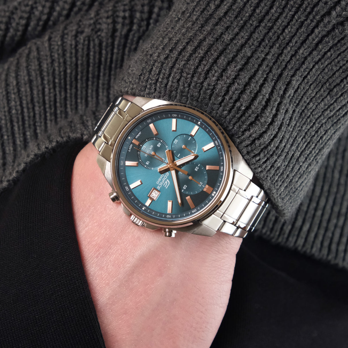 EFV-610DE-2A Reloj Edifice de hombre pulsera de metal 49 mm