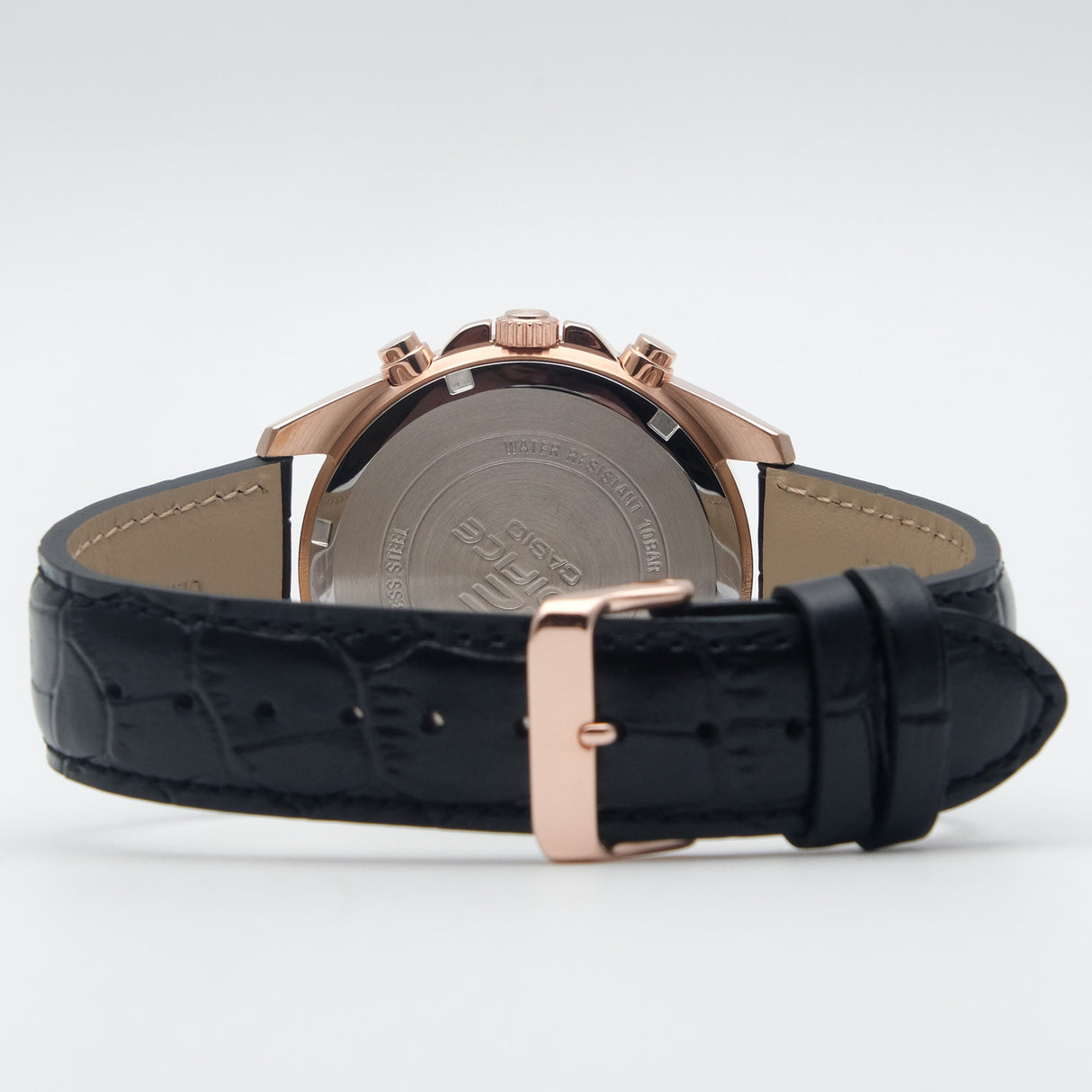 EFV-610ECL-1A Reloj Edifice de hombre pulsera de cuero 49 mm