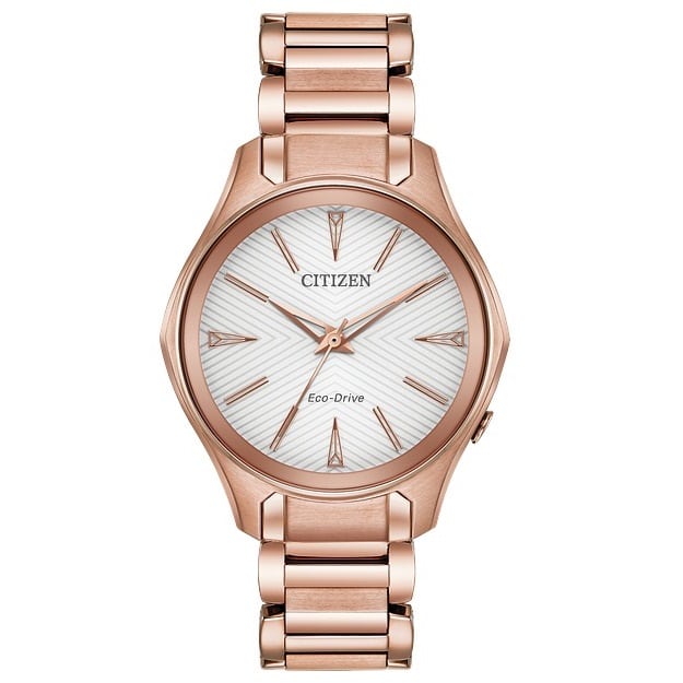 EM0593-56AXG Reloj Citizen Eco-Drive Análogo para Dama Pulsera de Metal