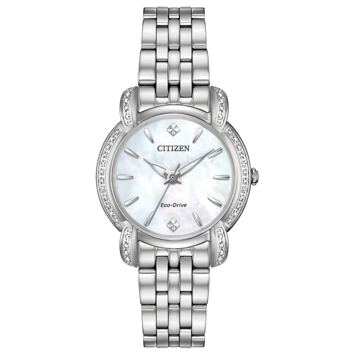 EM0690-50D Citizen Jolie de dama correa de metal Eco-drive