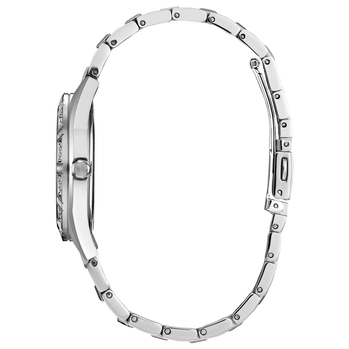 EM1020-57L Reloj Citizen Silhouette Crystal Eco-drive de dama pulsera de metal 34 mm