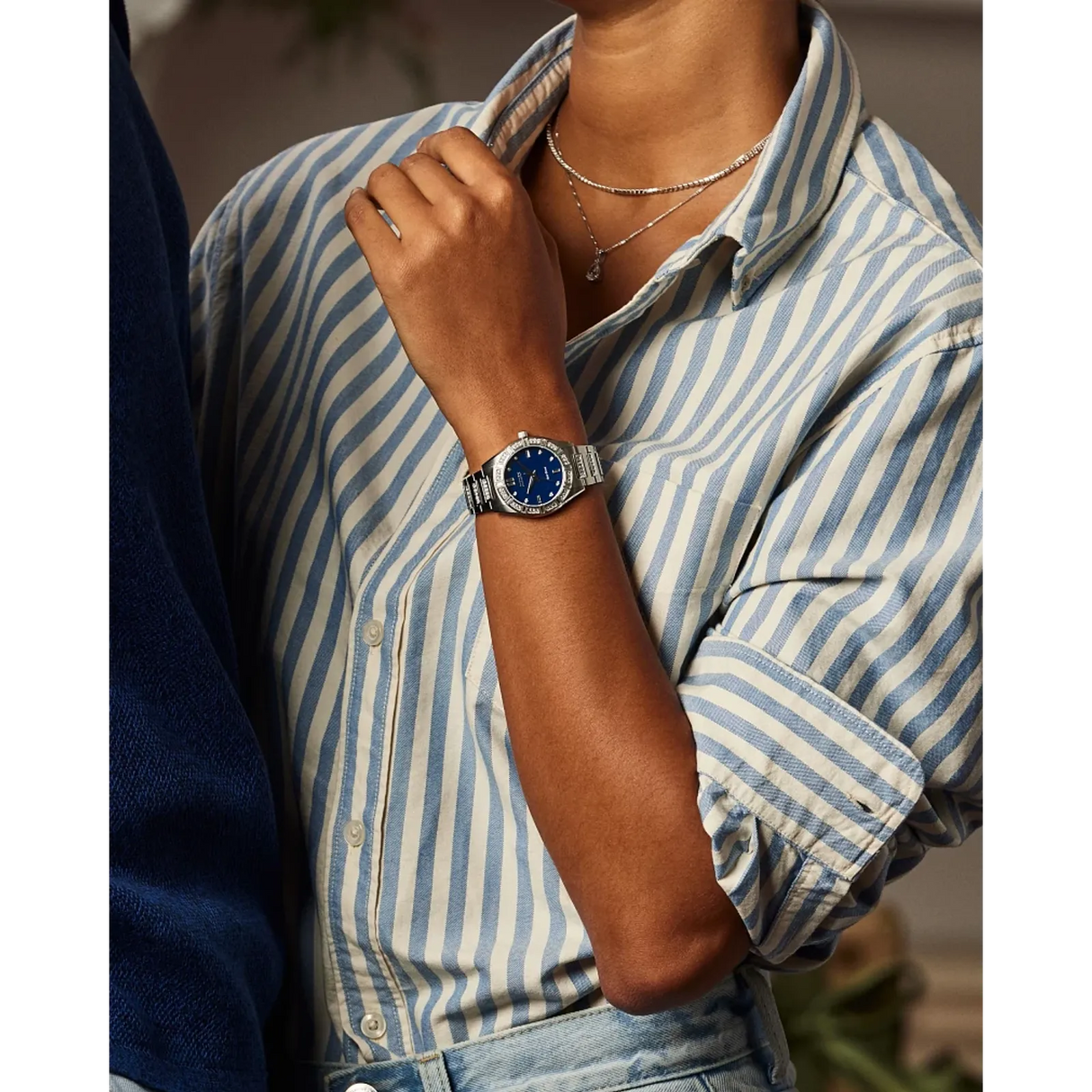 EM1020-57L Reloj Citizen Silhouette Crystal Eco-drive de dama pulsera de metal 34 mm