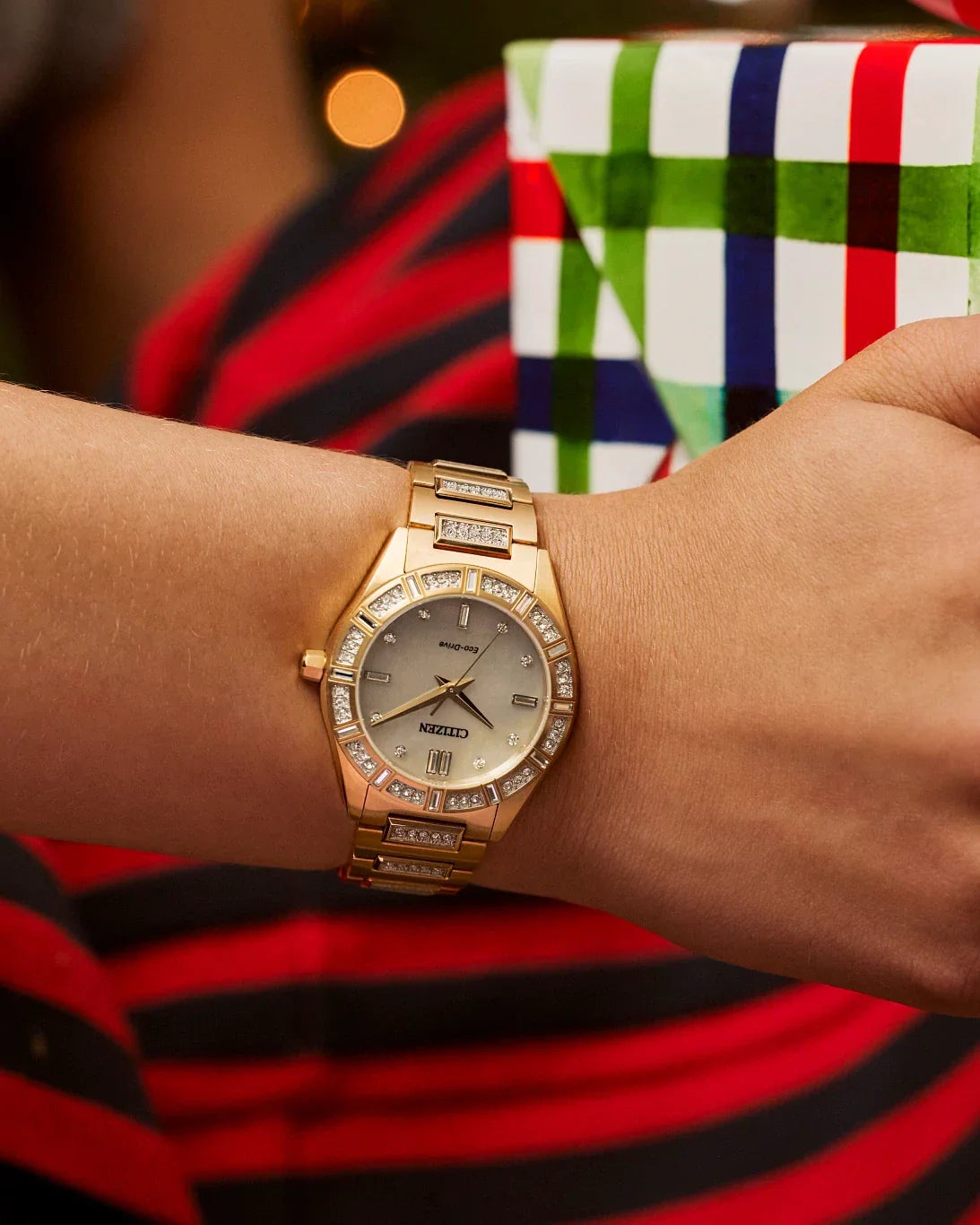 EM1022-51D Reloj Citizen Silhouette Eco-drive de mujer correa de metal 34 mm