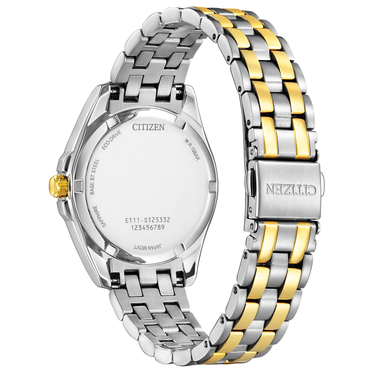 EO1224-54D Reloj Citizen Peyten Eco-drive de dama banda de metal 33mm