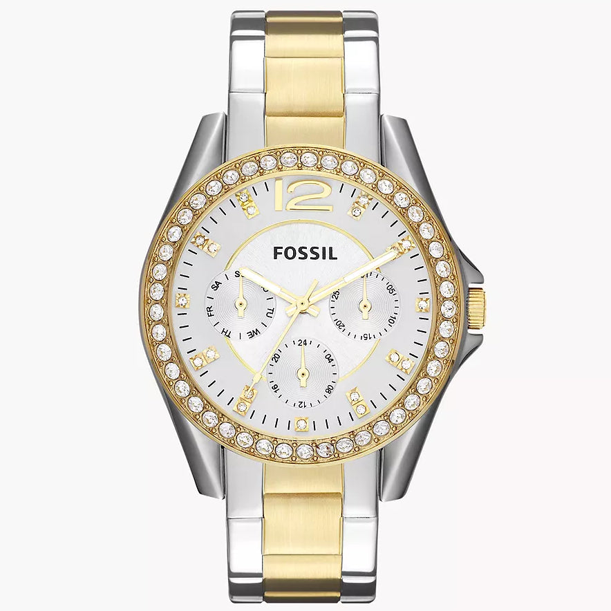 ES3204 Reloj Fossil Riley de dama pulsera de metal 38mm