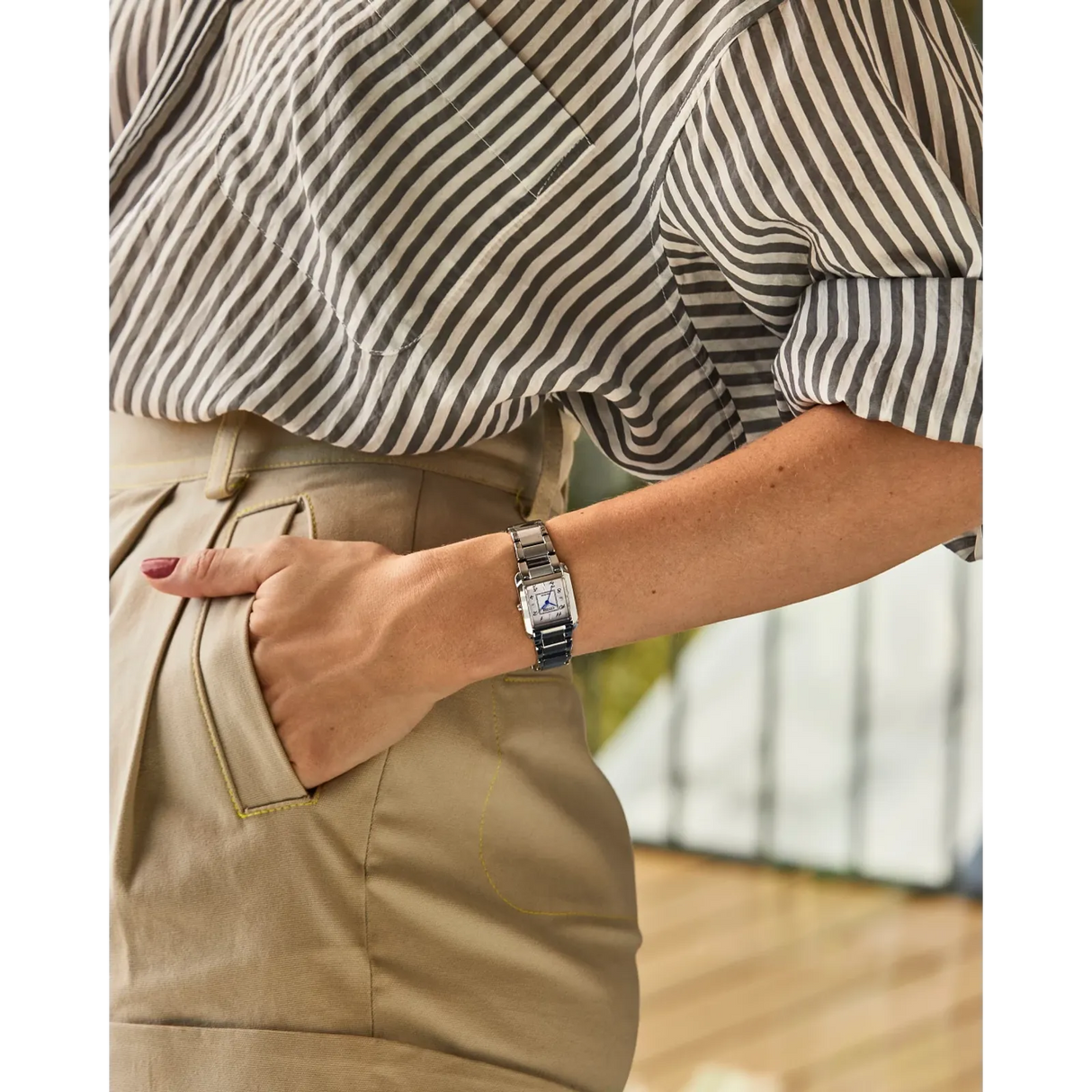 EW5600-52D Reloj Citizen L Bianca de dama pulsera de metal Eco-drive