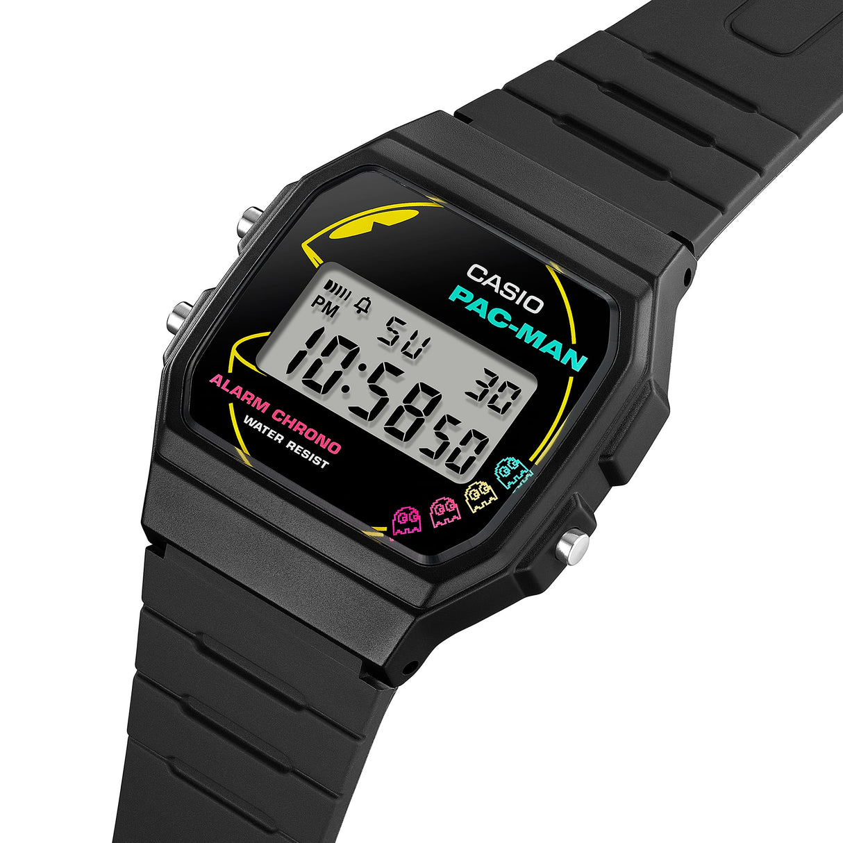 F-91WPC-1A Casio Pac-Man correa de resina unisex